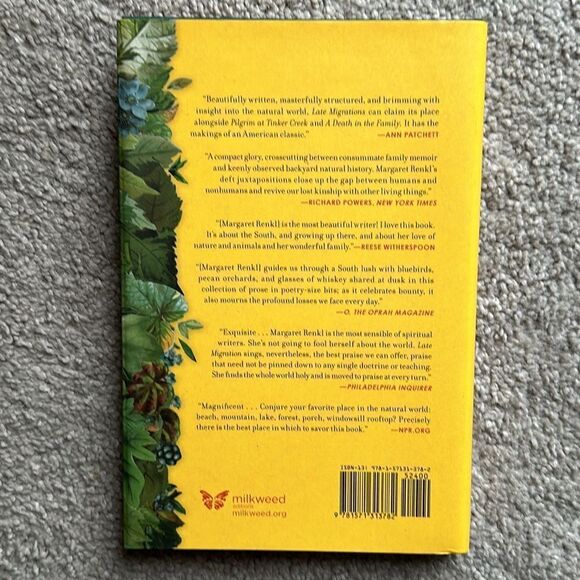 “Late Migrations” a hardback novel by Margaret Renkl - Picture 3 of 6